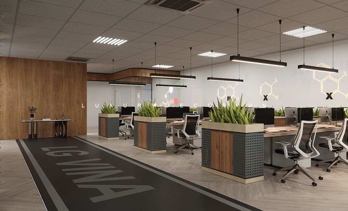 Thiết kế thi công nội thất văn phòng trọn gói tại PV Decor Thiết kế thi công nội thất văn phòng trọn gói tại PV Decor