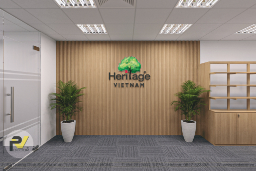[3D] Thiết kế – Thi công Công Ty TNHH HERITAGE VIETNAM