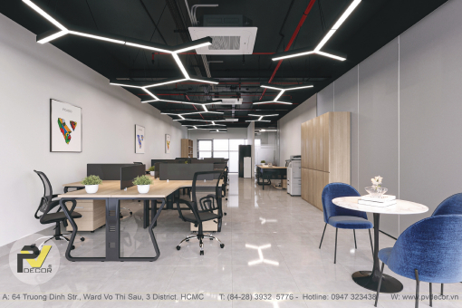 [3D] Thiết kế – Thi công Công Ty TNHH The Sim
