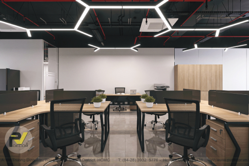 [3D] Thiết kế – Thi công Công Ty TNHH The Sim - Ảnh 3