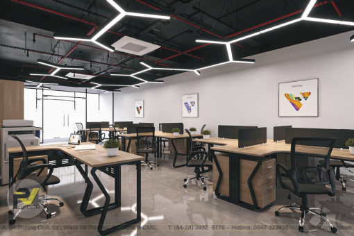 [3D] Thiết kế – Thi công Công Ty TNHH The Sim - Ảnh 4