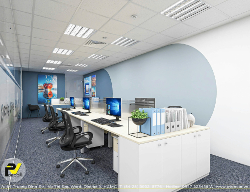 [3D] Thiết kế – Thi công Röhlig Logistics Vietnam Limited - Ảnh 3